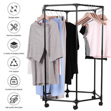 Sechseck Roll Kleiderständer